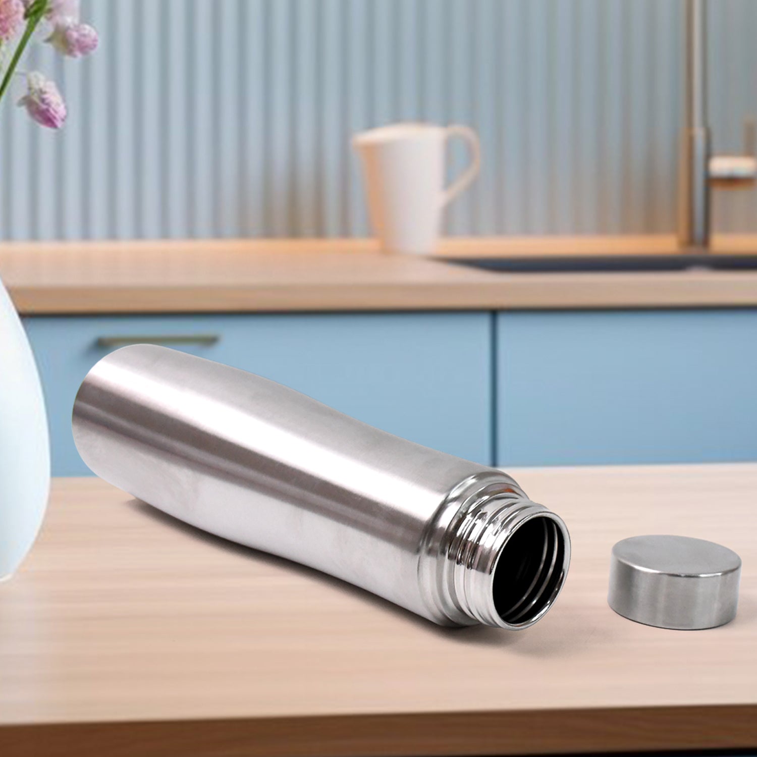 Stainless Steel Double Wall Vacuum-Insulated Drink Water Bottle (1000 ML) Stainless Steel Double Wall Vacuum-Insulated Drink Water Bottle (1000 ML)